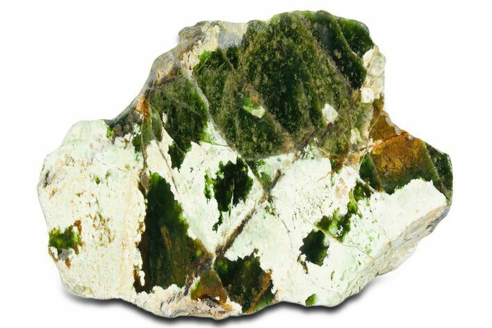 Polished Chrome Chalcedony Section - Western Australia #353713